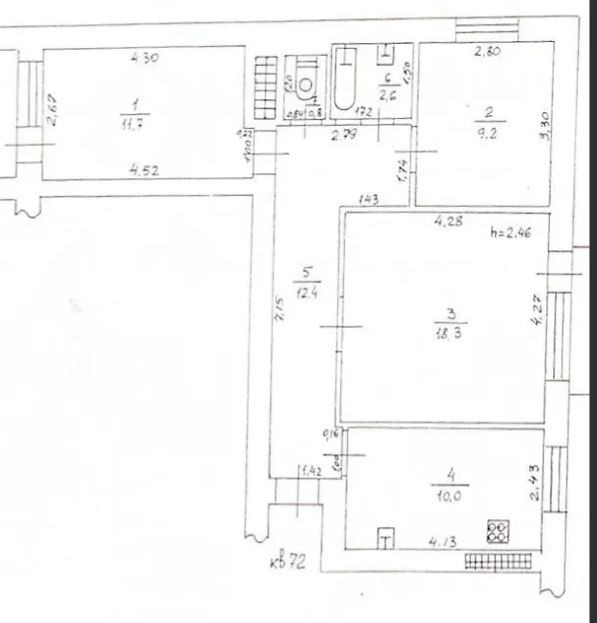 Продаж Квартира 3-кімнатна на ул. Фонтанская дорога, 7 Одеса - фото 7