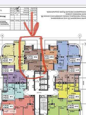 Продаж Квартира 2-кімнатна, 25/26 поверх на Сортувальна, 7 Kiev