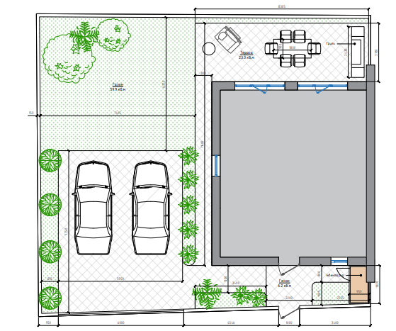 Продам Дуплекс 109м.кв. с террасой в Бурлачьей Балке под отделочные работы с подводом всех коммуникаций в дом. Burlacha Balka