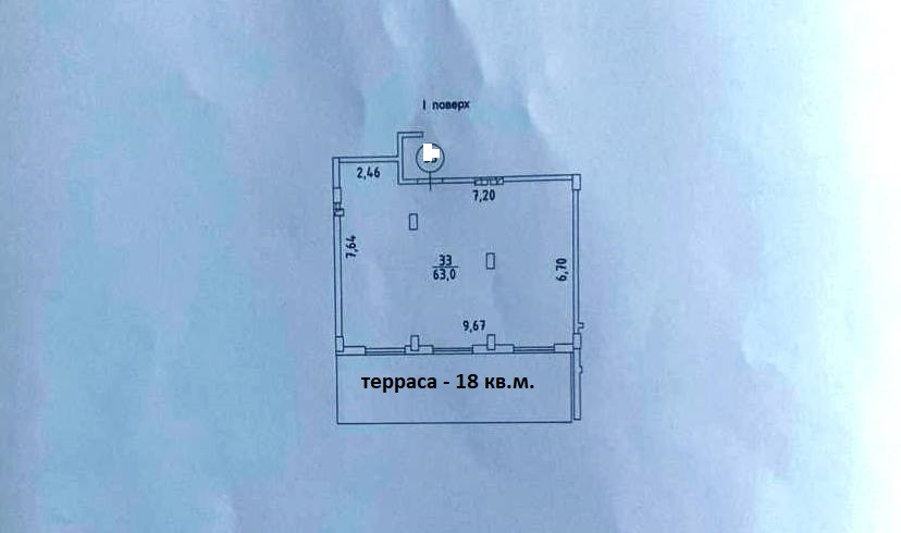 Просторная квартира с террасой в Крыжановке — 15 минут до моря Крижанівка (Комінтернівський район) - фото 14