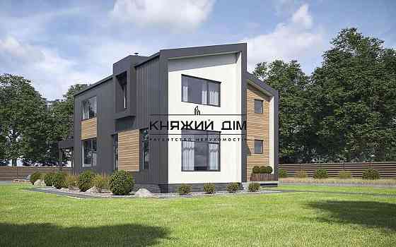 БЕЗ КОМИССИИ!!! Продажа 2-х этажного дома в скандинавском стиле с. Тарасовка (Новые Безрадичи). № 2210147 