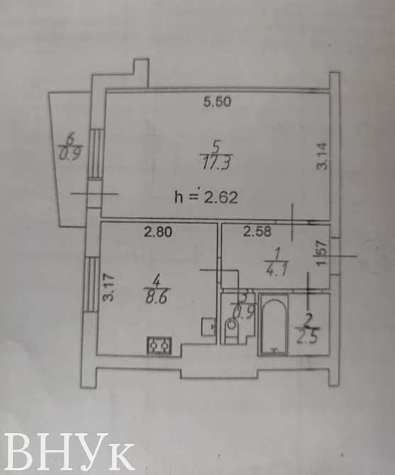 Продаж Квартира 1-кімнатна, 2/9 поверх на Соборності Луцьк - фото 10