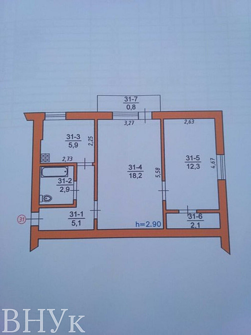 Продаж Квартира 2-кімнатна, 5/5 поверх на Степана Бандери Luts'k - photo 16