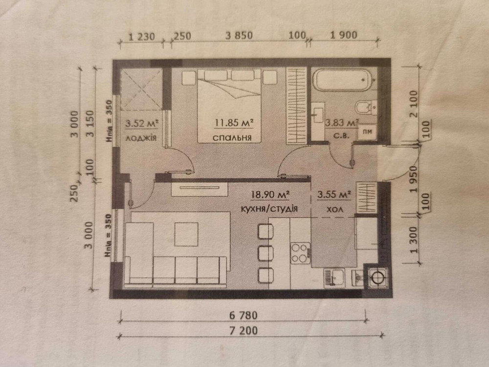 Продаж 1к Квартира 42 кв.м Стрийська, 115 Львів - фото 4