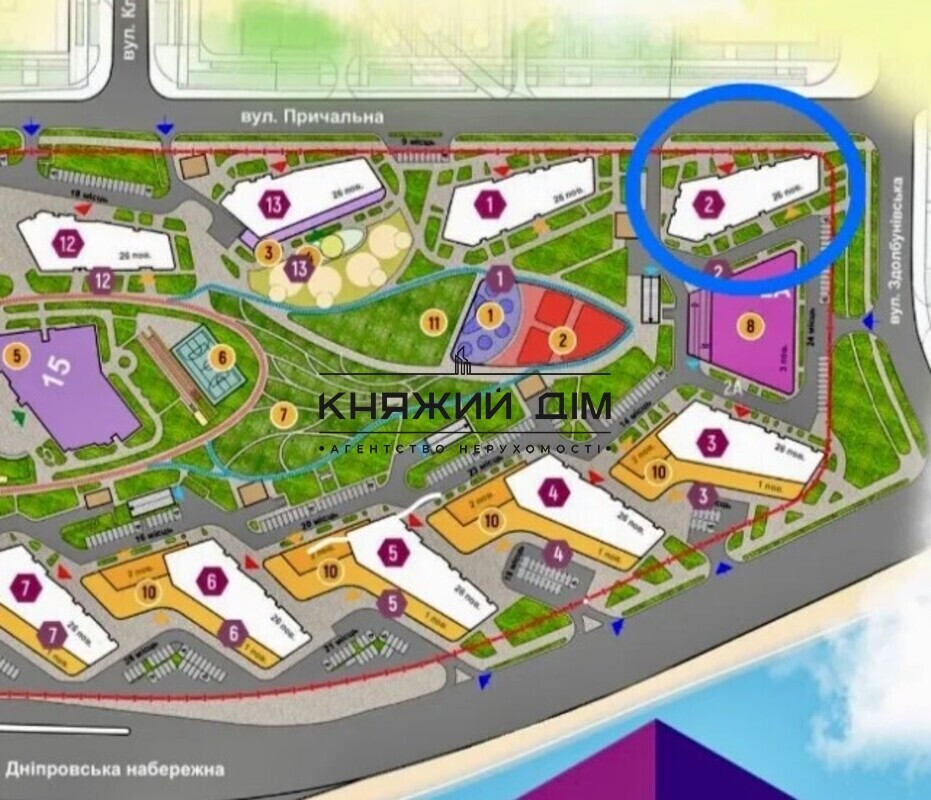 Продаж 2-во к.кв. на Причальна 14 в ЖК Great 21145496 Київ - фото 12