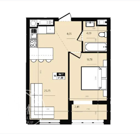 Продаж 1к Квартира 44 кв.м Лісна Винники - фото 11