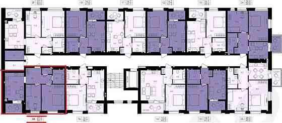 Продаж Квартира 2-кімнатна, 10/10 поверх Vinnytsya