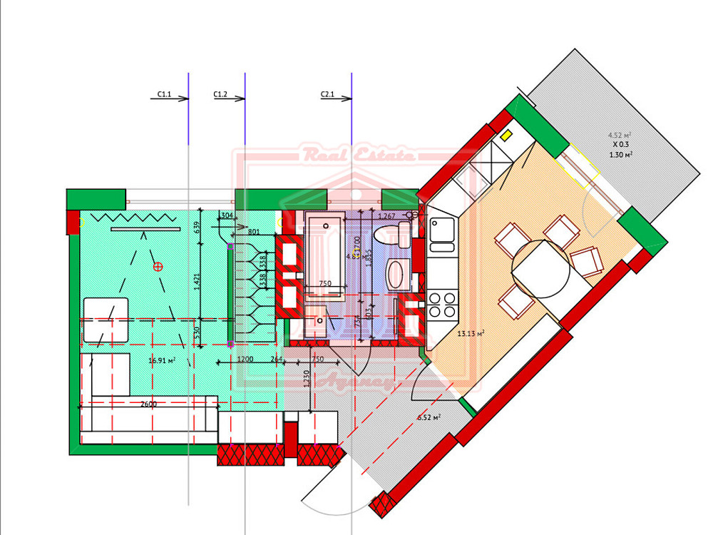 Продаж 1к Квартира 65 кв.м Метрологическая ул., 54-Б Киев - изображение 19
