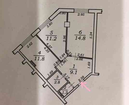 Продаж Квартира 2-кімнатна, 1/10 поверх на Маршала Говорова улица Одесса