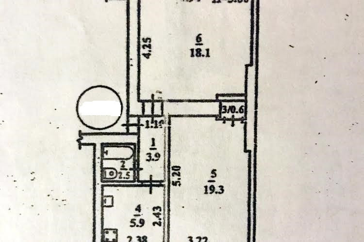 2-комнатная сталинка  окнами на Прохоровский сквер Одеса - фото 12