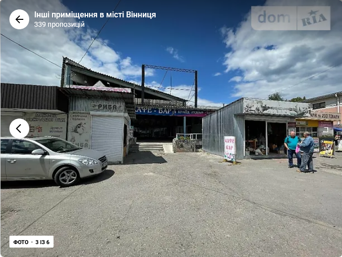 Оренда торгове приміщення на Західний ринок поверх - 1/1 Вінниця - фото 3