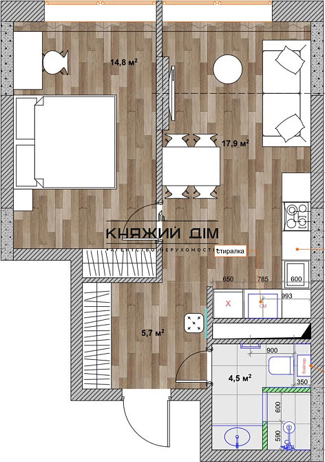 Продаж 1к квартири • ЖК Варшавський 2 Киев - изображение 8
