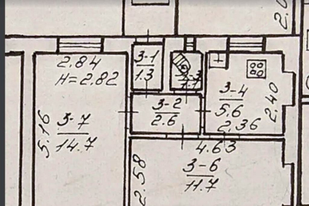 Двухкомнатная квартира на земле в районе площади Толбухина Одеса - фото 13