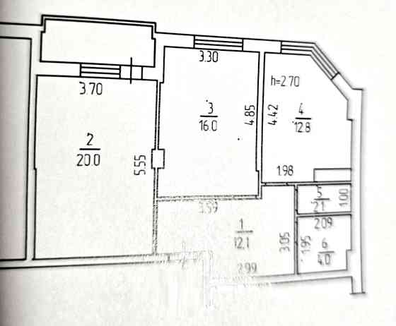 Продам 2 комнатную в новом кирпичном доме. ЖК Реал парк Одеса