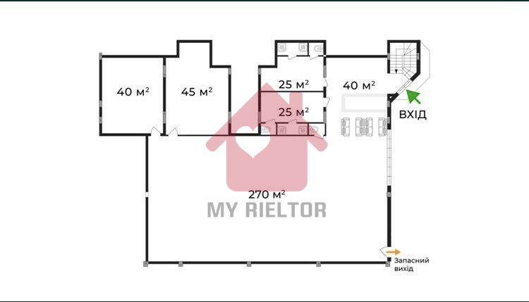 Оренда торгове приміщення на Лікарняна поверх - 2/2 Uzhhorod - photo 8