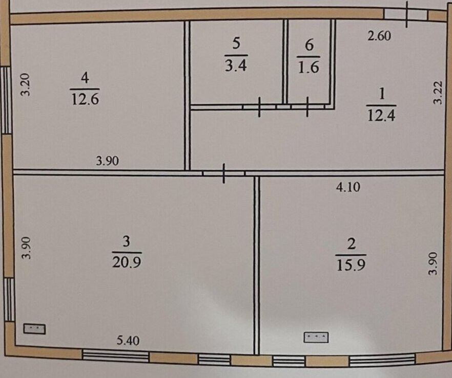 Продаж 2 кім квартири на вулиці Острозького Князя Тернопіль - фото 6