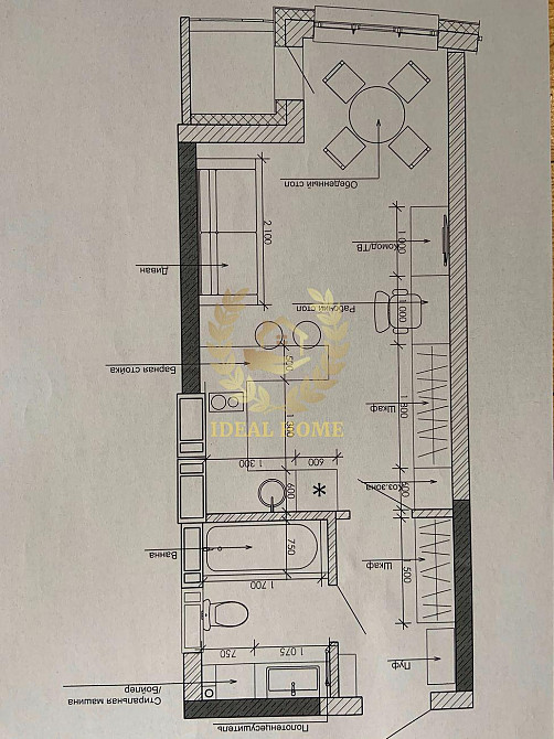 Продаж 1-кімнатної квартири-студії ЖК Каховська Микольська Слобідка Київ - фото 5