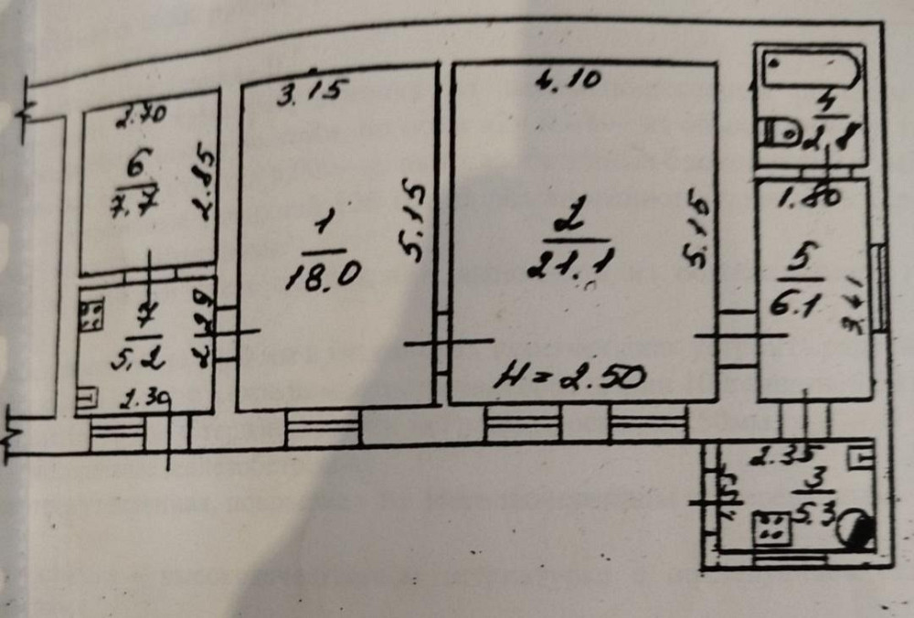 Продається 3-кімнатна квартира на землі в центрі міста. Одеса - фото 13