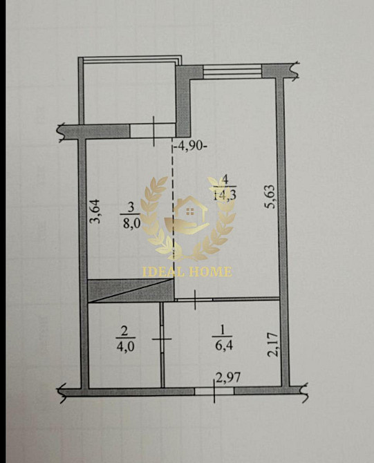 Продаж Квартира 1-кімнатна на Металлургов ул., 35 Бровари - фото 9