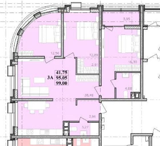 Продається 3-кімнатна квартира в в ЖК MODERN Odessa