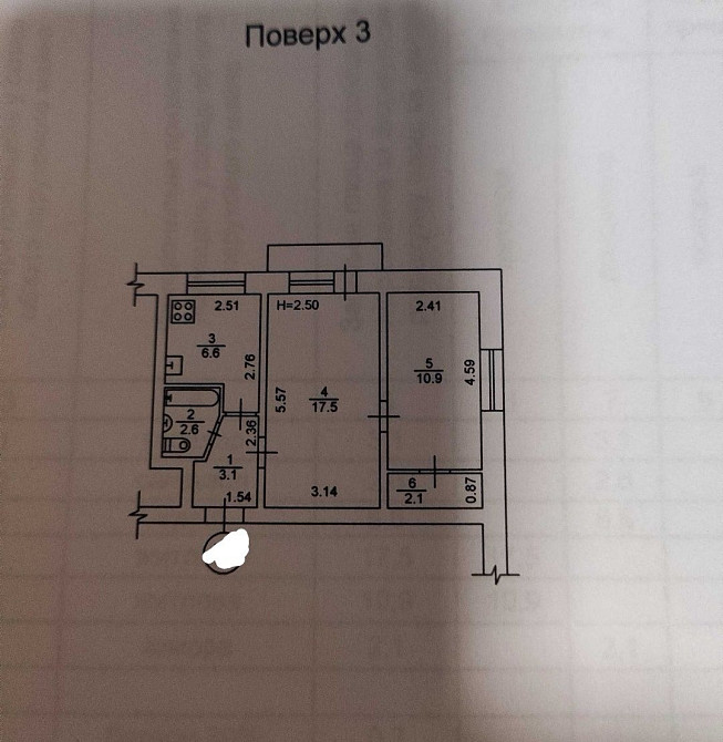 Продаж Квартира 2-кімнатна, 3/5 поверх на Щербаківського Данила вул., д. 64 Kiev - photo 7
