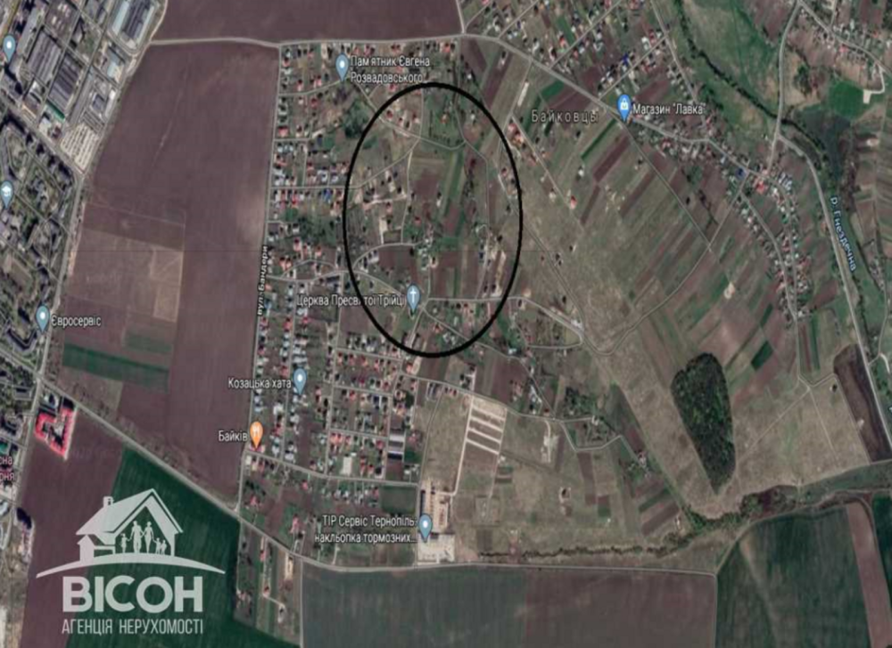 Продаж земельної ділянки 9 соток Baikivtsi - photo 1