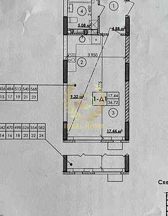 Продаж Квартира 1-кімнатна на Каунасская ул., 27 Київ