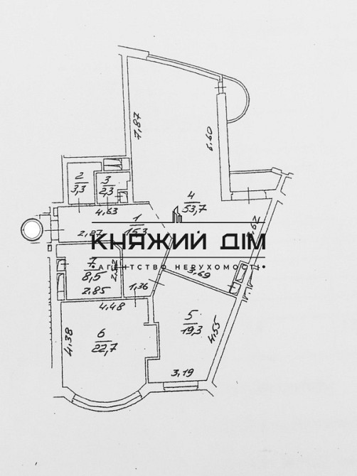 Оренда Квартира 3-кімнатна, 7/26 поверх на Старонаводницкая ул. Київ - фото 13