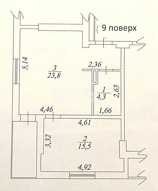 Продаж Квартира 2-кімнатна, 9/17 поверх на вул. Коломенська Харків - фото 12