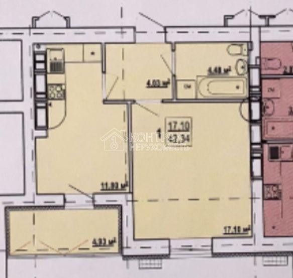 Продаж Квартира 2-кімнатна, 12/16 поверх на вул. Борткевича Харків - фото 7