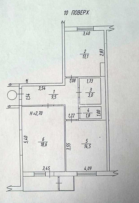 Продаж Квартира 2-кімнатна, 10/10 поверх на вул. Зубарєва Харків - фото 7