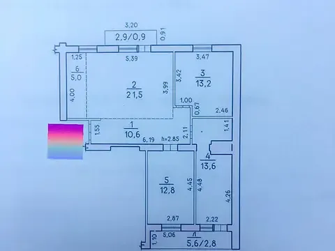 For sale 3-room Apartment 80.4 sq.m Поздовжня 12-а вулиця 16 Mykolayiv - photo 3