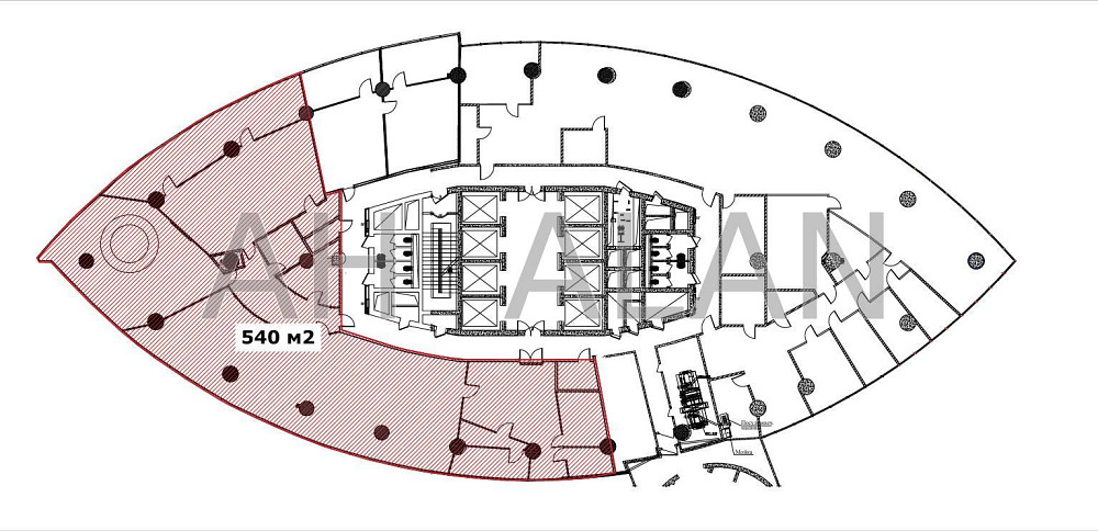 Оренда офісне приміщення на Мечникова вул., 2 поверх - 16/33 Київ - фото 15