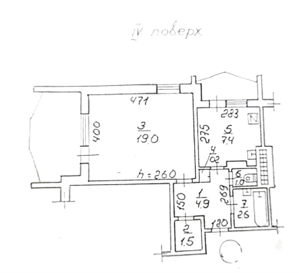 Продаж Квартира 1-кімнатна на ул. Генерала Бочарова, 36 Odessa - photo 7