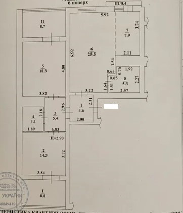 3-комнатная просторная квартира с АГВ , ЖК Сады Ривьеры Фонтанка - фото 6