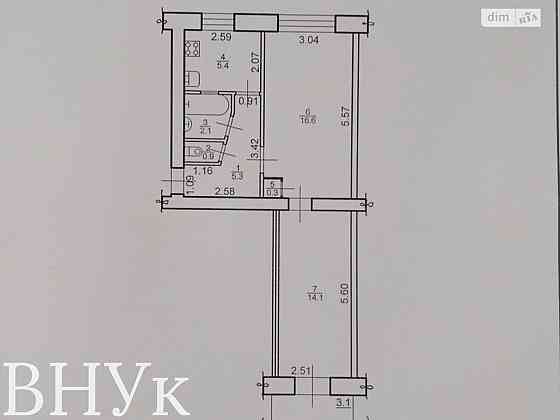 Продаж Квартира 2-кімнатна, 5/5 поверх на Чорновола Івано-Франківськ