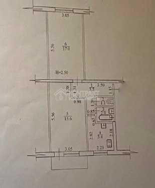 Продаж Квартира 2-кімнатна, 5/5 поверх на вул. Гвардійців Широнінців Kharkiv - photo 7