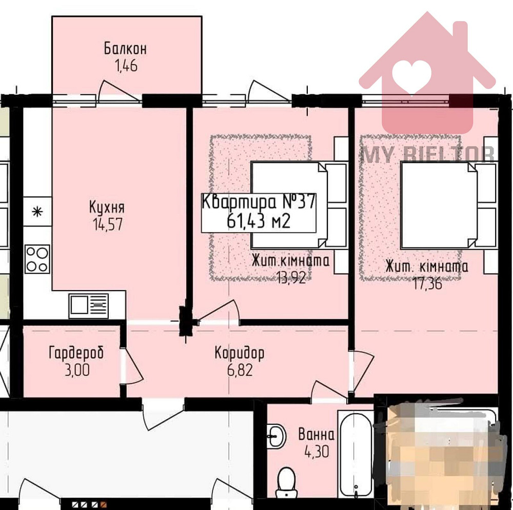 Продаж квартири у передмісті Ужгорода! Mynai - photo 2