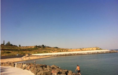 Участок на морской стороне в селе Фонтанка Фонтанка