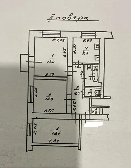Продаж Квартира 2-кімнатна, 2/3 поверх на Адмиральский ул. Odessa - photo 6