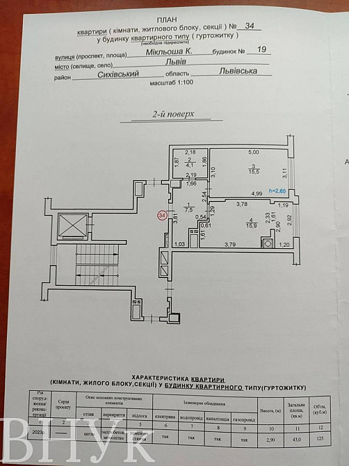 Продаж Квартира 1-кімнатна, 2/7 поверх на Карла Мікльоша L'viv - photo 15