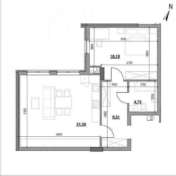 Продаж Квартира 1-кімнатна, 11/11 поверх на вул. Мазепи Івана, гетьмана Львов