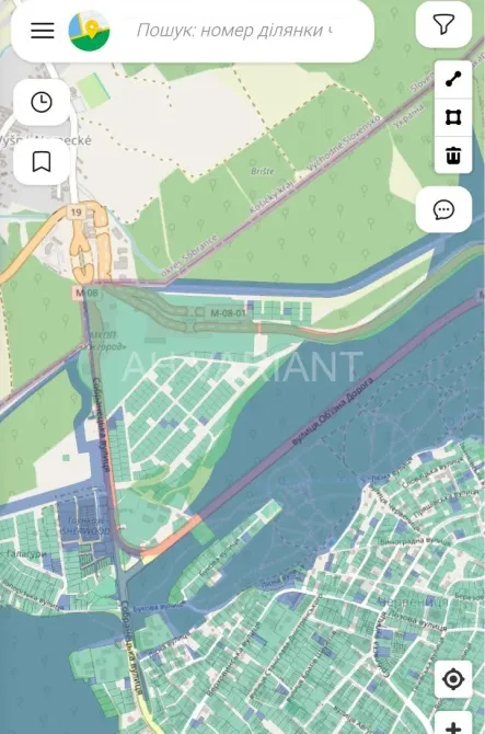 For sale land plot For the construction of a private residential building area 6 ares Собранецька Uzhhorod - photo 3