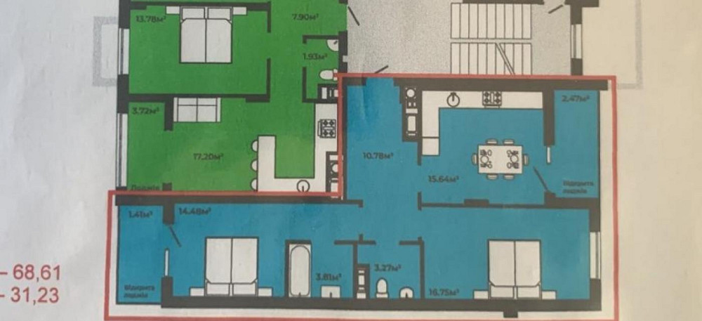 Продаж Квартира 2-кімнатна, 2/5 поверх на вул. Героїв Крут Сокільники - фото 6