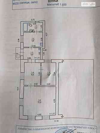 Продаж Будинок на Учительська Винница
