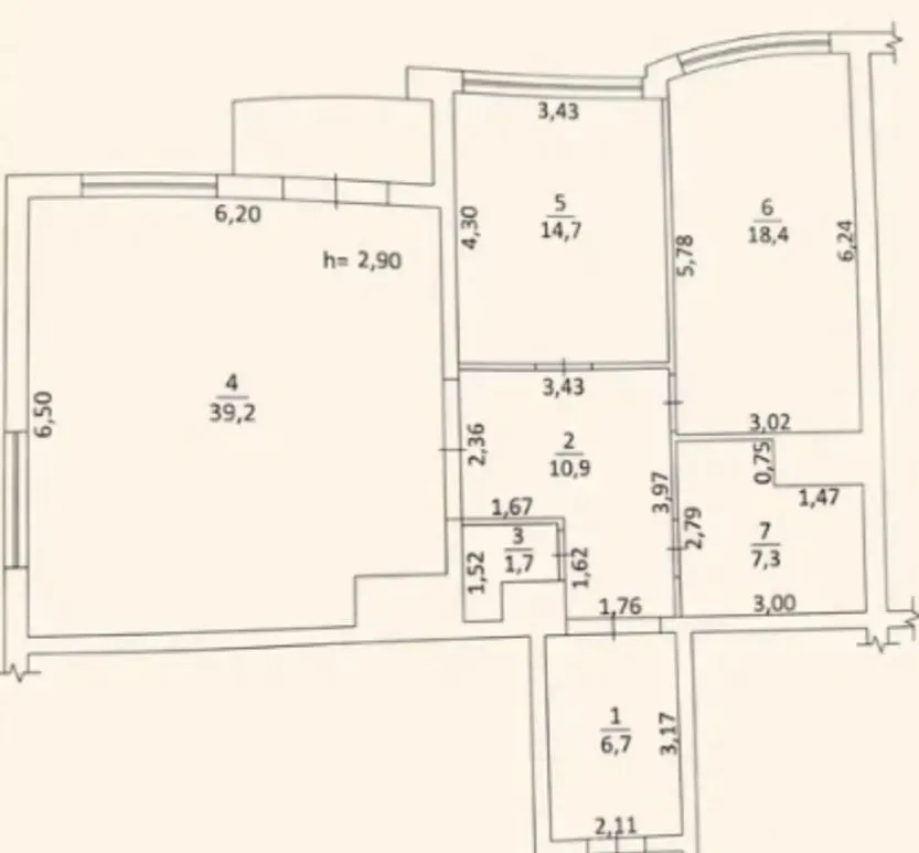 Продаж 3к Квартира 103 кв.м ПРОСПЕКТ ГАГАРИНА Одеса - фото 5