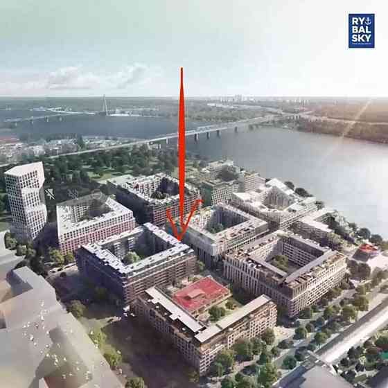 Продаж Квартира 2-кімнатна, 6/11 поверх на Набережно-Рибальська, 11 Киев