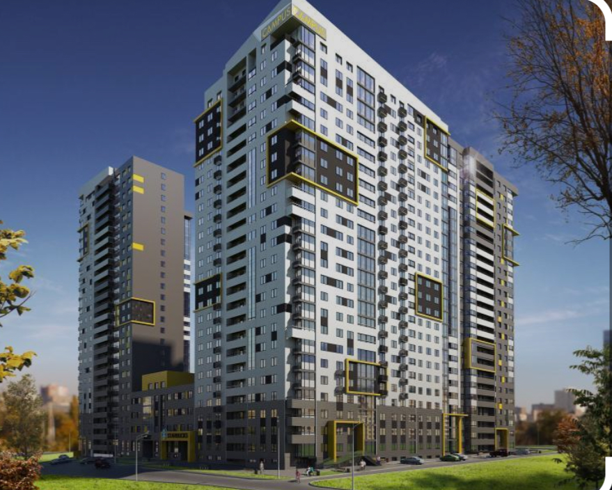 Оренда 1к Квартира 45 кв.м Campus Київ - фото 16