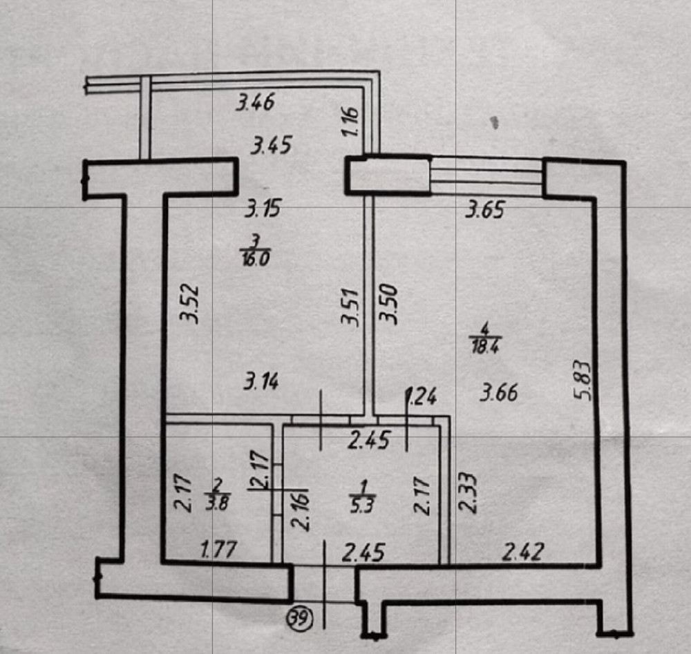 Продаж Квартира 1-кімнатна, 10/10 поверх на Приозерна, 57 Крихівці - фото 6