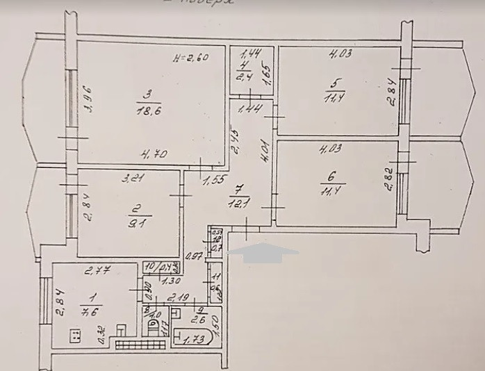 Продаж приміщення вільного призначення на Вильямса ул., 75 поверх - 1/12 Одеса - фото 4